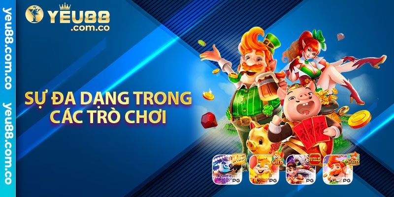 Sự đa dạng trong các trò choi